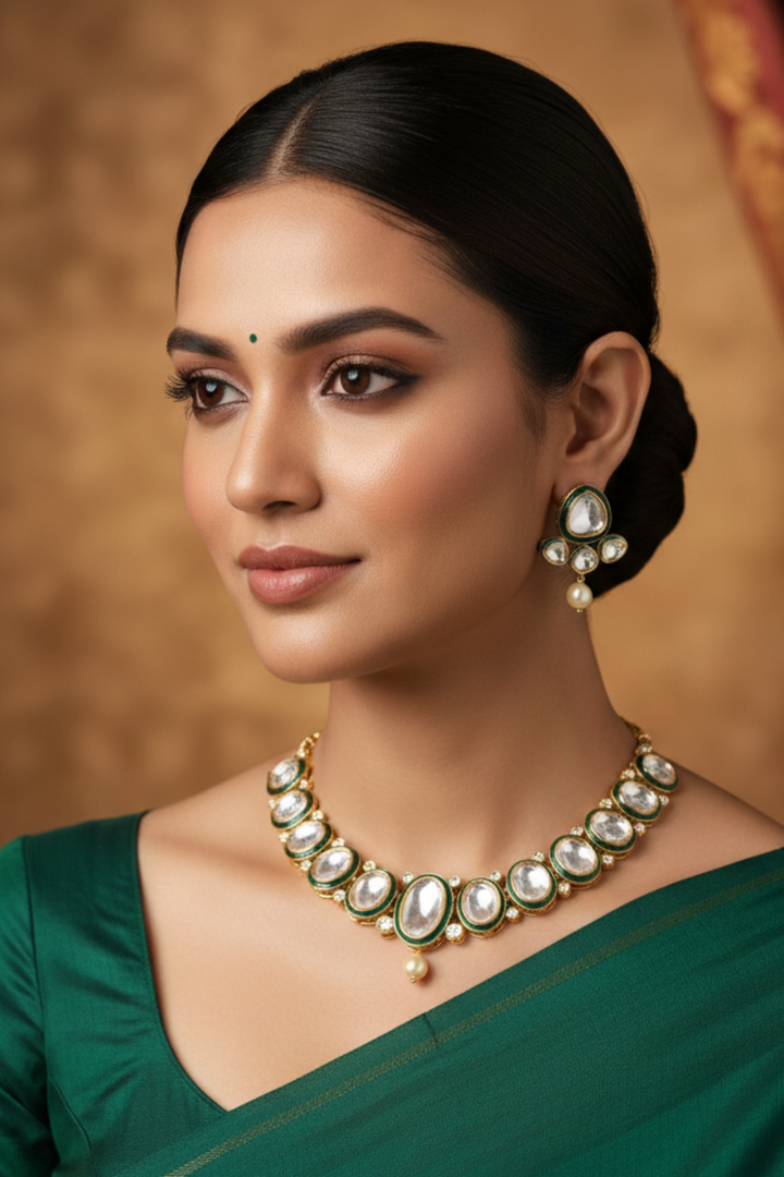Inaayat Royal Polki Choker Necklace