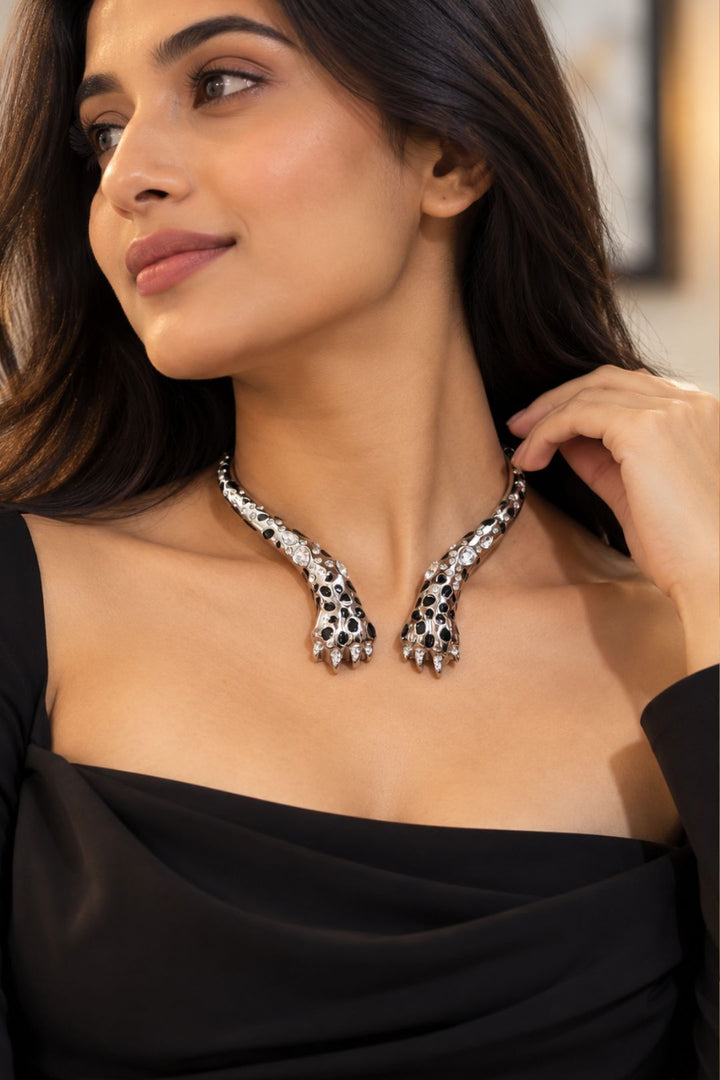 Panther Luxe Statement Necklace