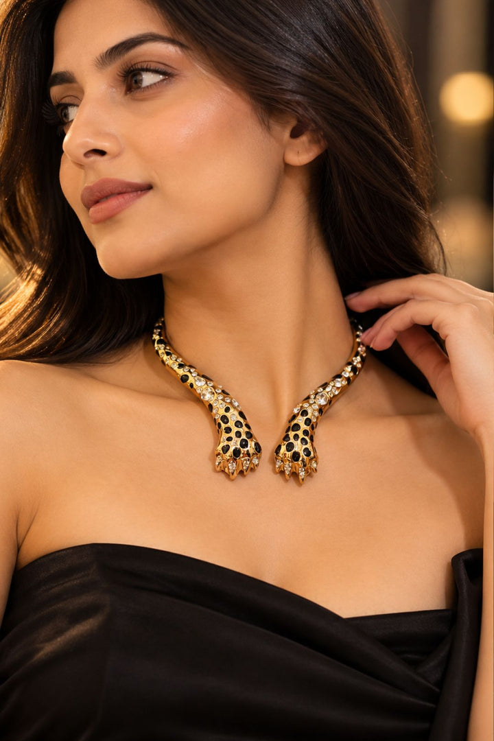 Panther Luxe Statement Necklace