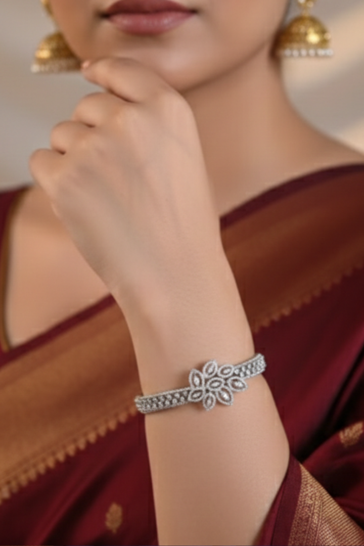 Bubbly Flower AD Birthday Bracelet