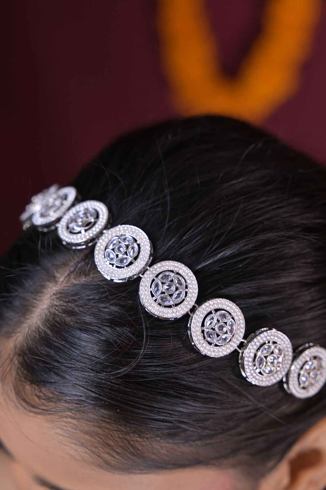 Sita Sangeet Diamond Silver Sheeshpatti