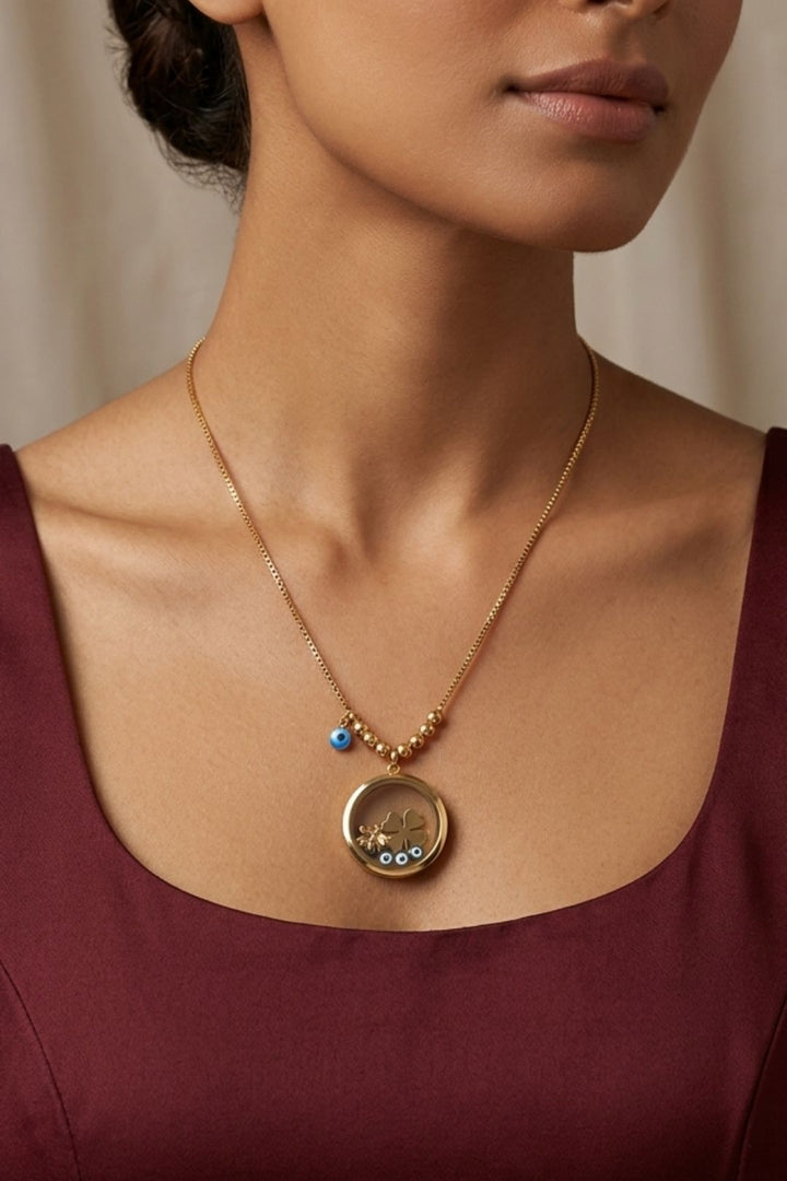 Evil Eye Fancy Luxury Chain Necklace