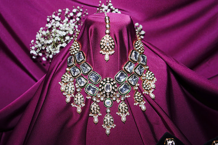 Shahi Adaa Premium Polki Bridal Necklace