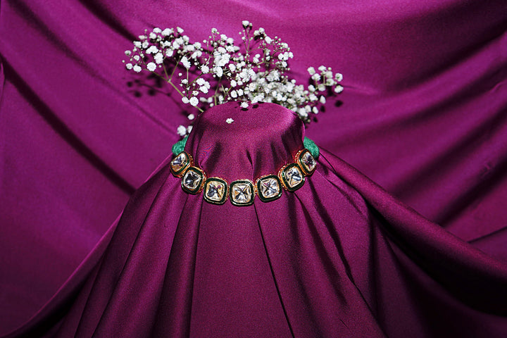 Kritida Bridal Polki Choker Necklace