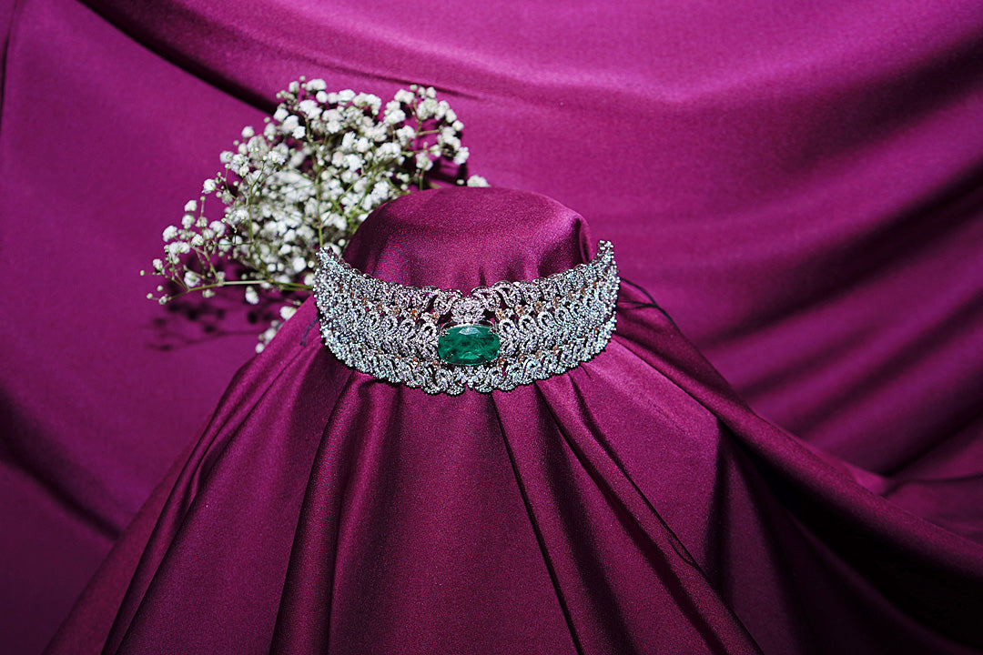Vrinda Choker Diamond Necklace
