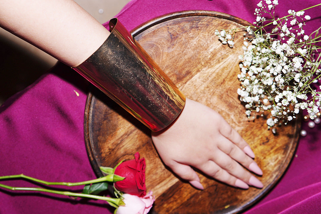 Helios Modern Glass Bracelet