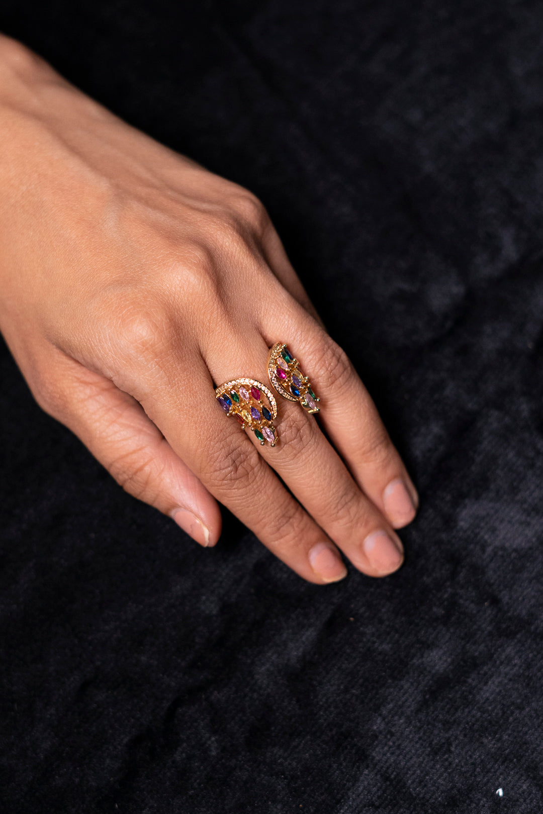 Alps Crown Adjustable Ring