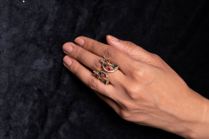 Alps Crown Adjustable Ring