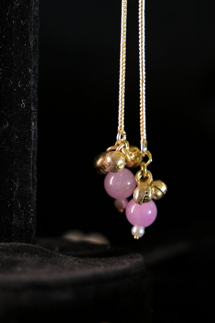 Desert Golden Long Boho Dangler Earrings