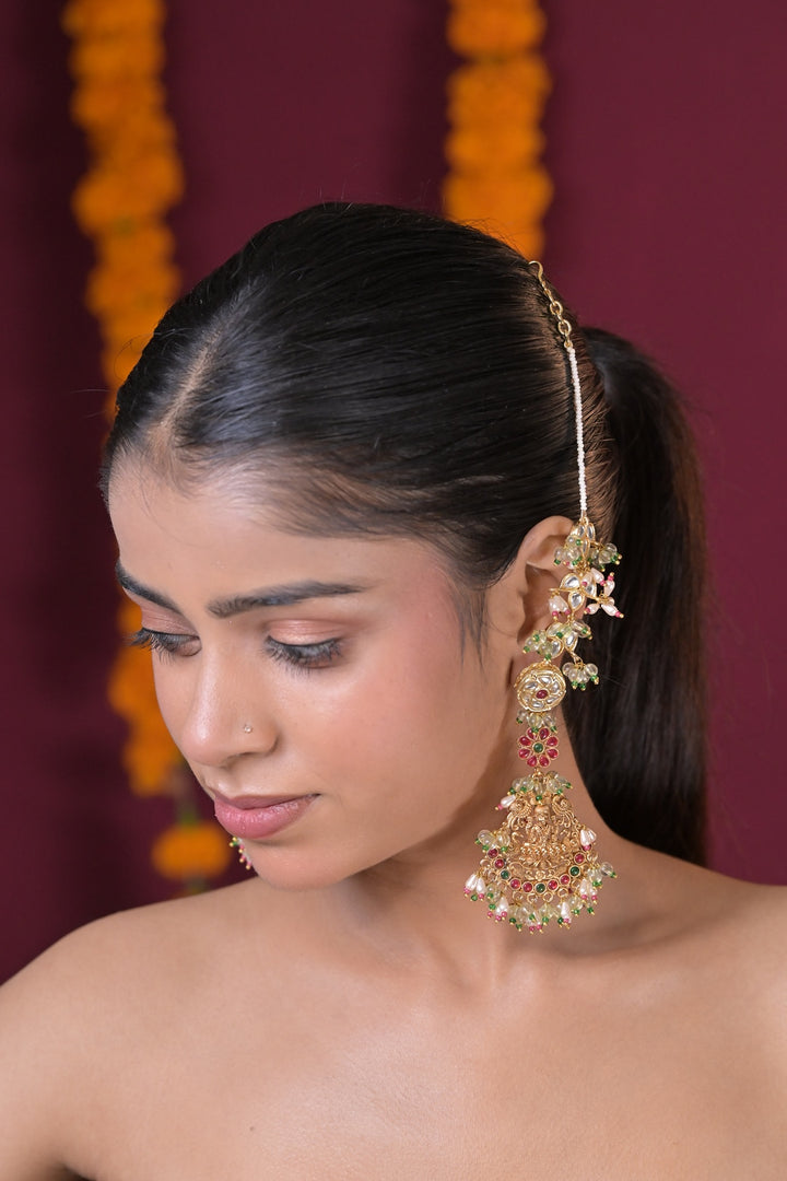 Devi Laxmi Temple Long Boho Dangler Earrings