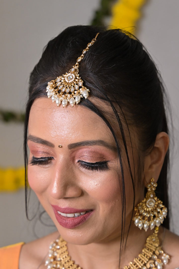 Sannidhi Swarna Temple Bridal Necklace