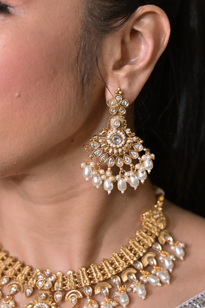 Sannidhi Swarna Temple Bridal Necklace