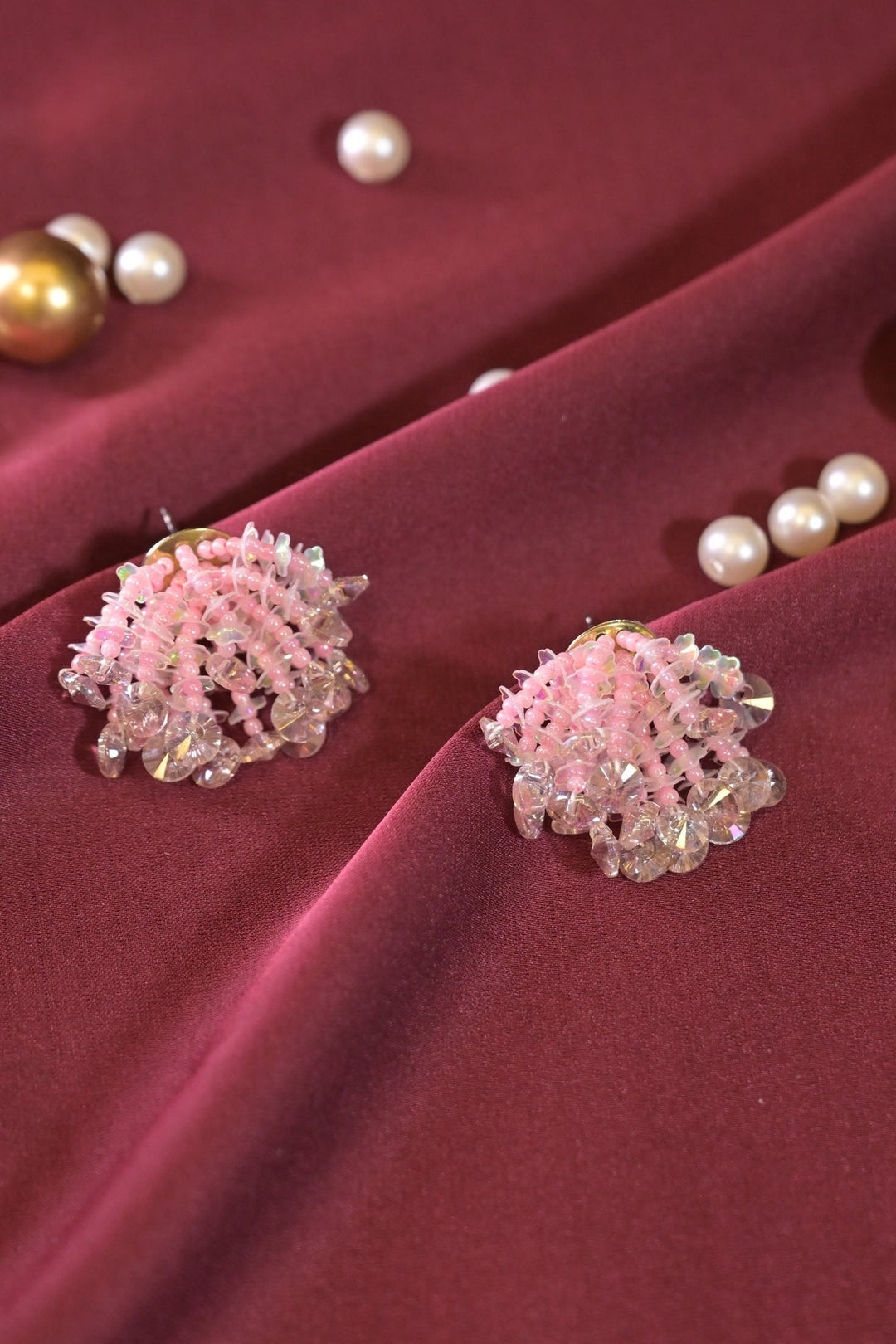 🎁 Evening Cluster Drop Earrings (100% off)