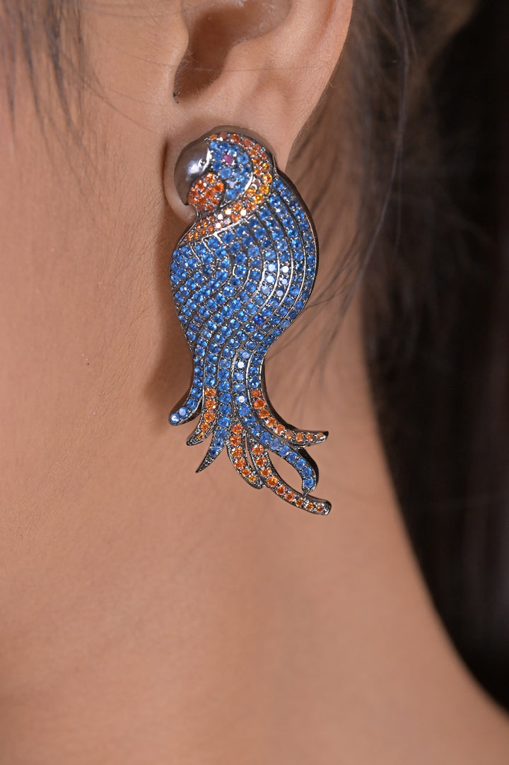 Parrot Birthday Fashion Drop  Earrings
