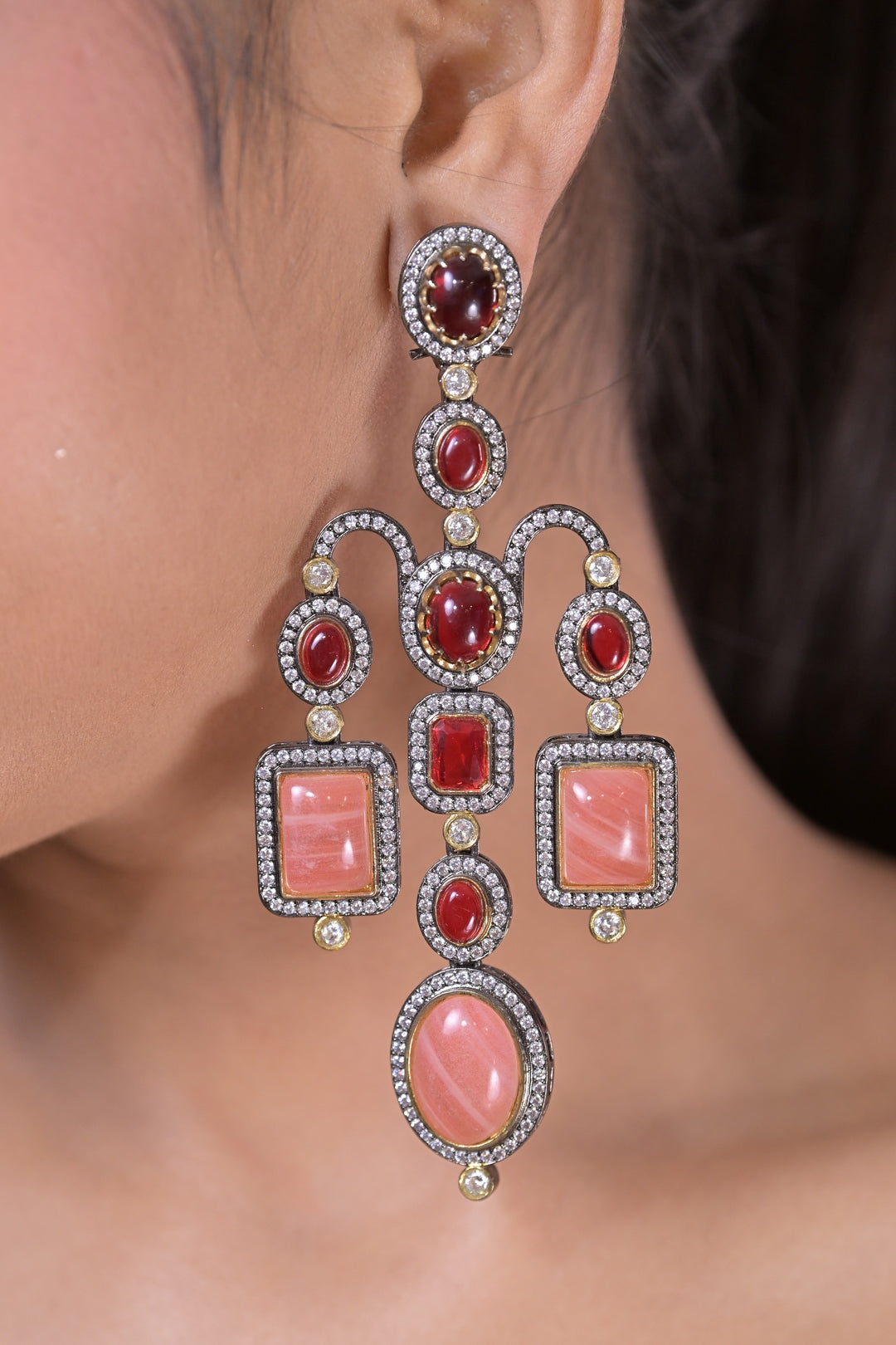 Meher Tree Chandelier Earrings