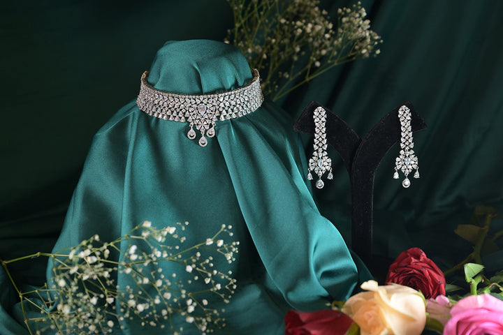 Arohi Diamond Chokar Necklace