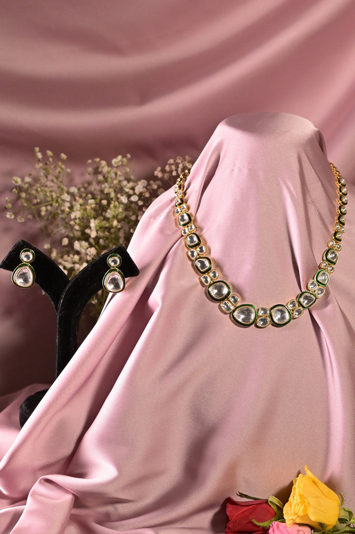 Rajkumari Sita Polki Long Necklace