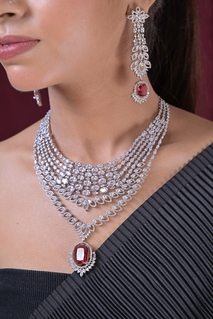 Shanvika Bridal Victorian Cocktail Necklace