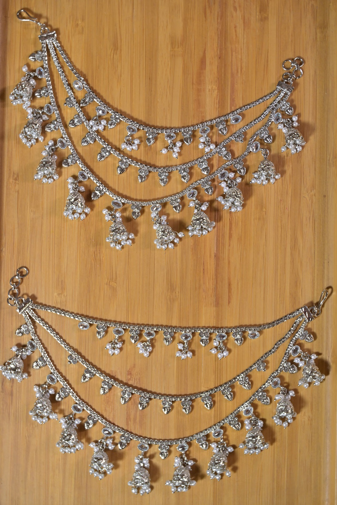 Swan Matki Drops Silver Kaanshara