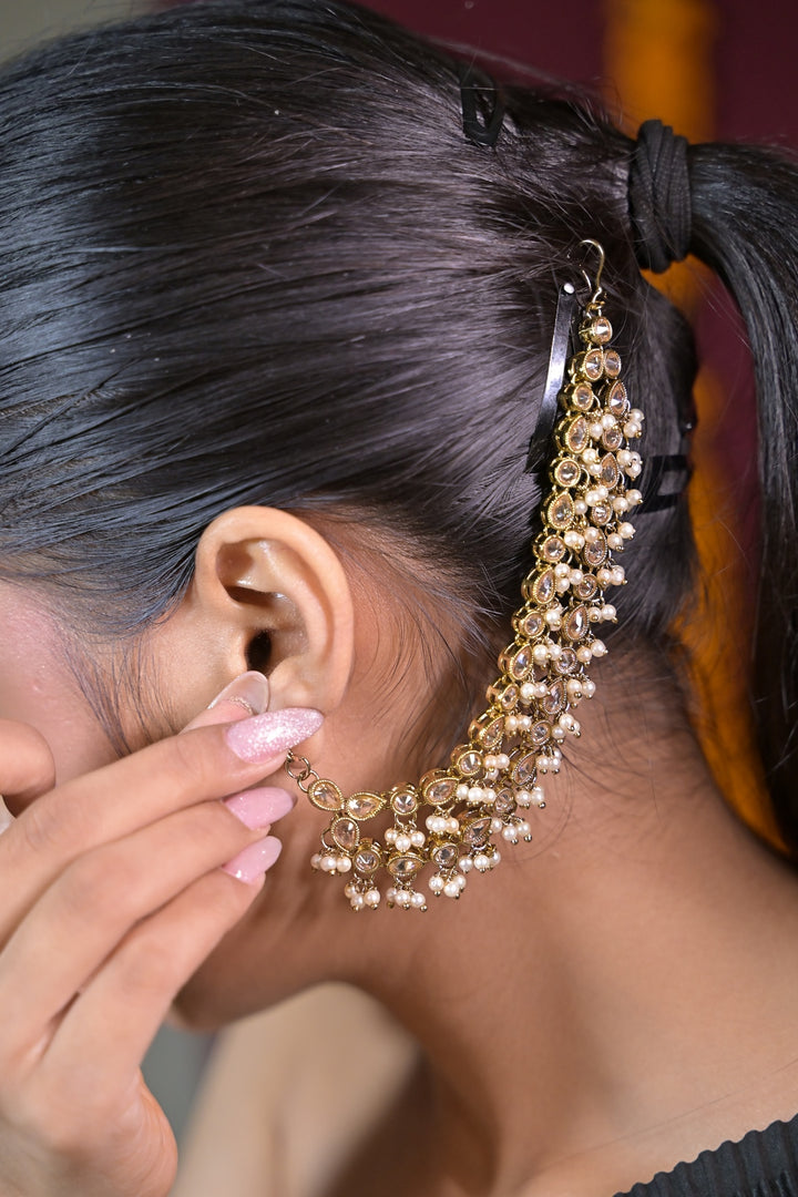 Purvi Pearl Multi-layered Drop Kaansahara