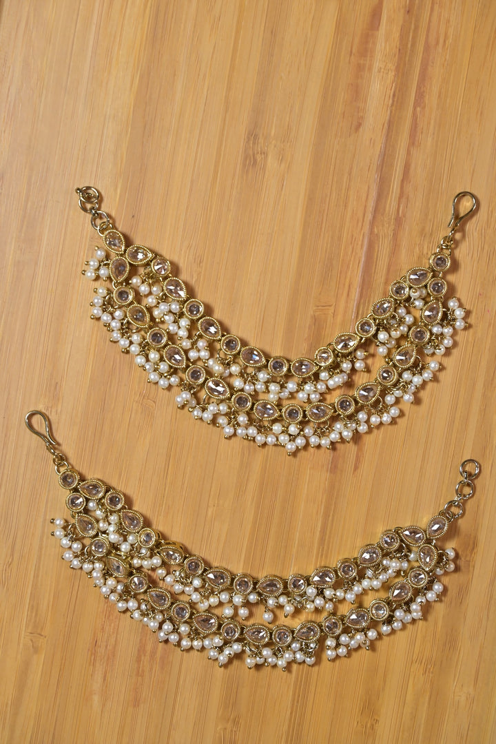 Purvi Pearl Multi-layered Drop Kaansahara