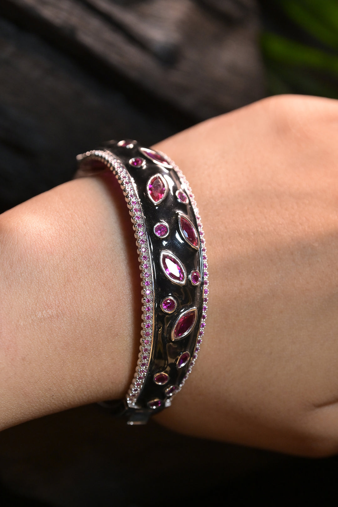 Sapphire Wrap Bracelet