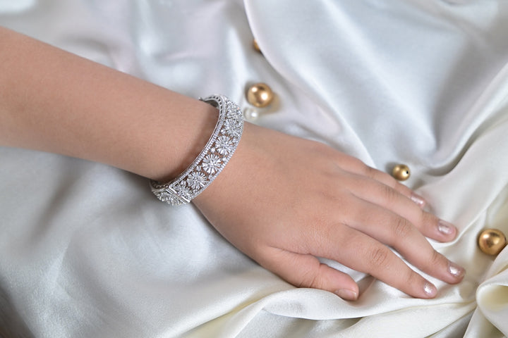 Shaadi Shimmer Diamond Bangle Bracelet