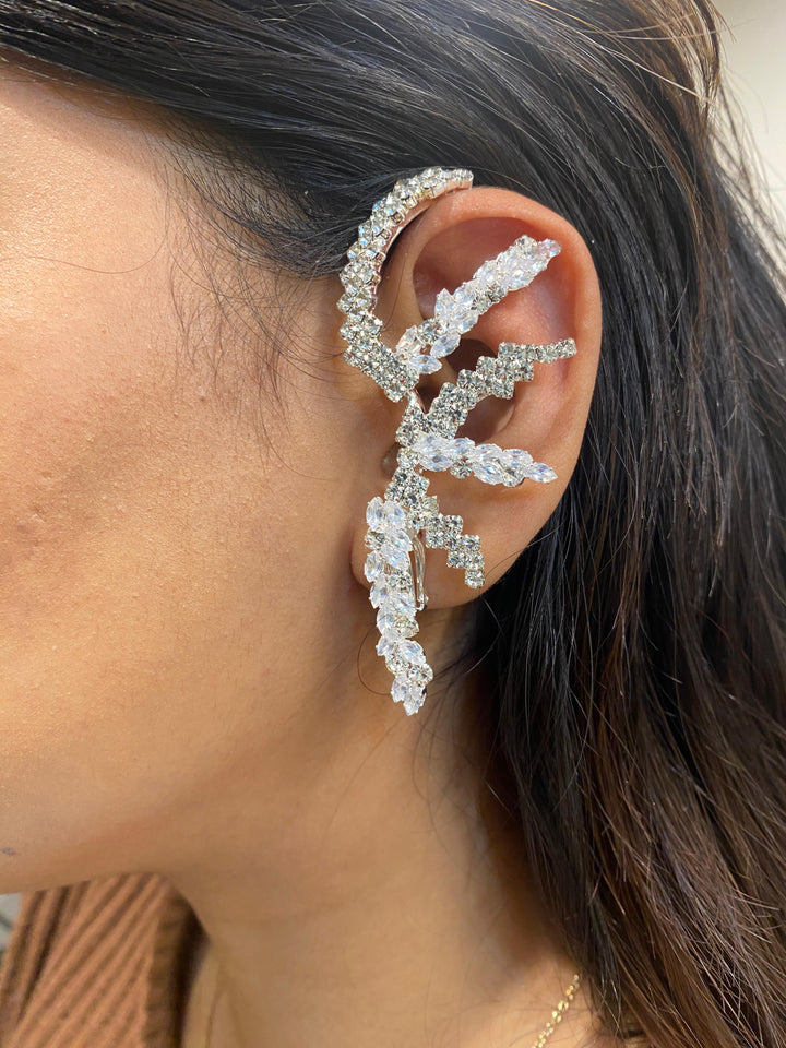 Cocktail Diamond EarCuff Earring