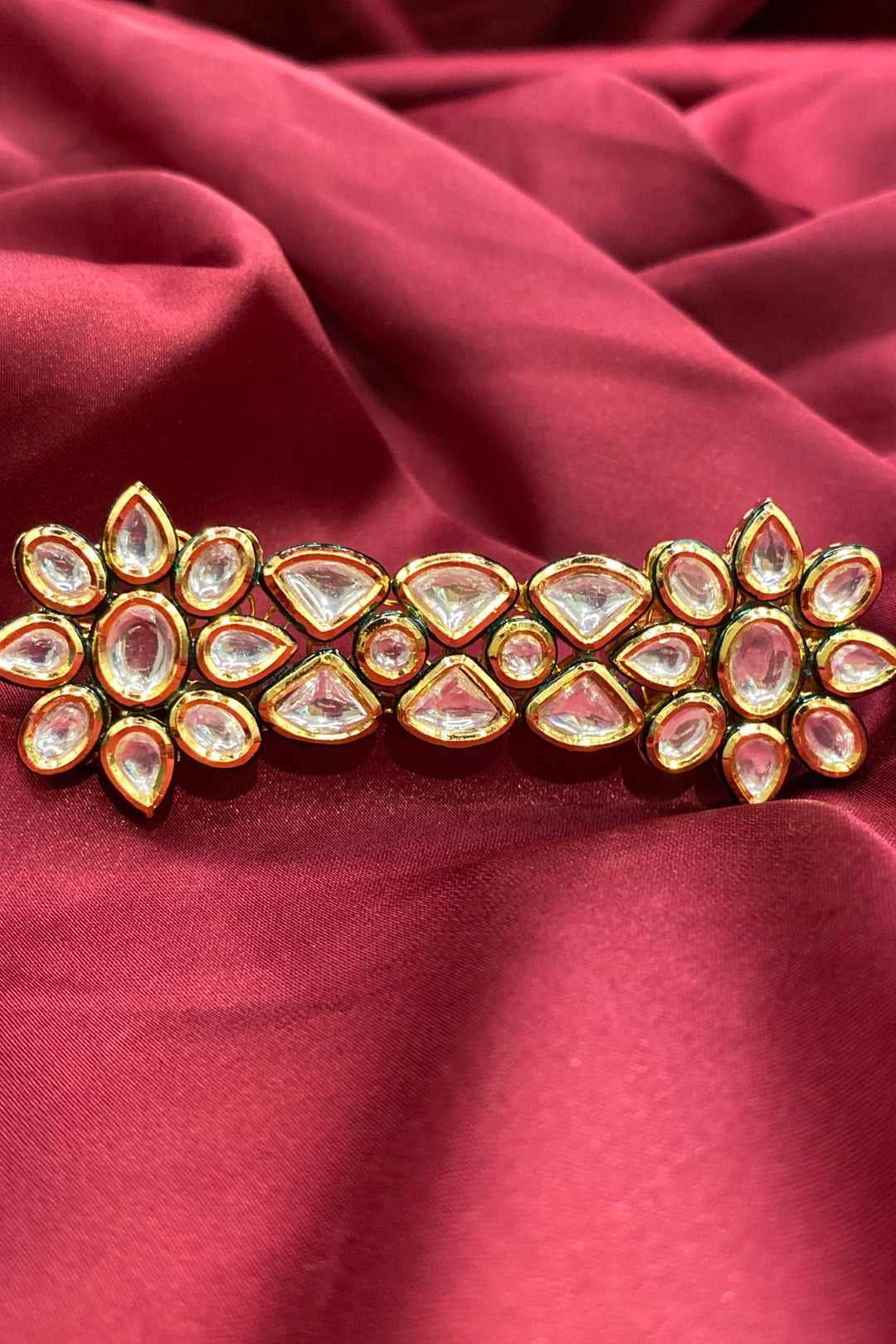 Rachna Mehndi Kundan Four Band Ring
