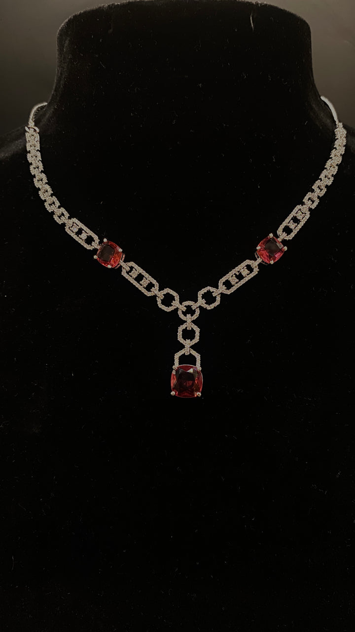 Mayur Lightweight Diamond Cocktail Necklace