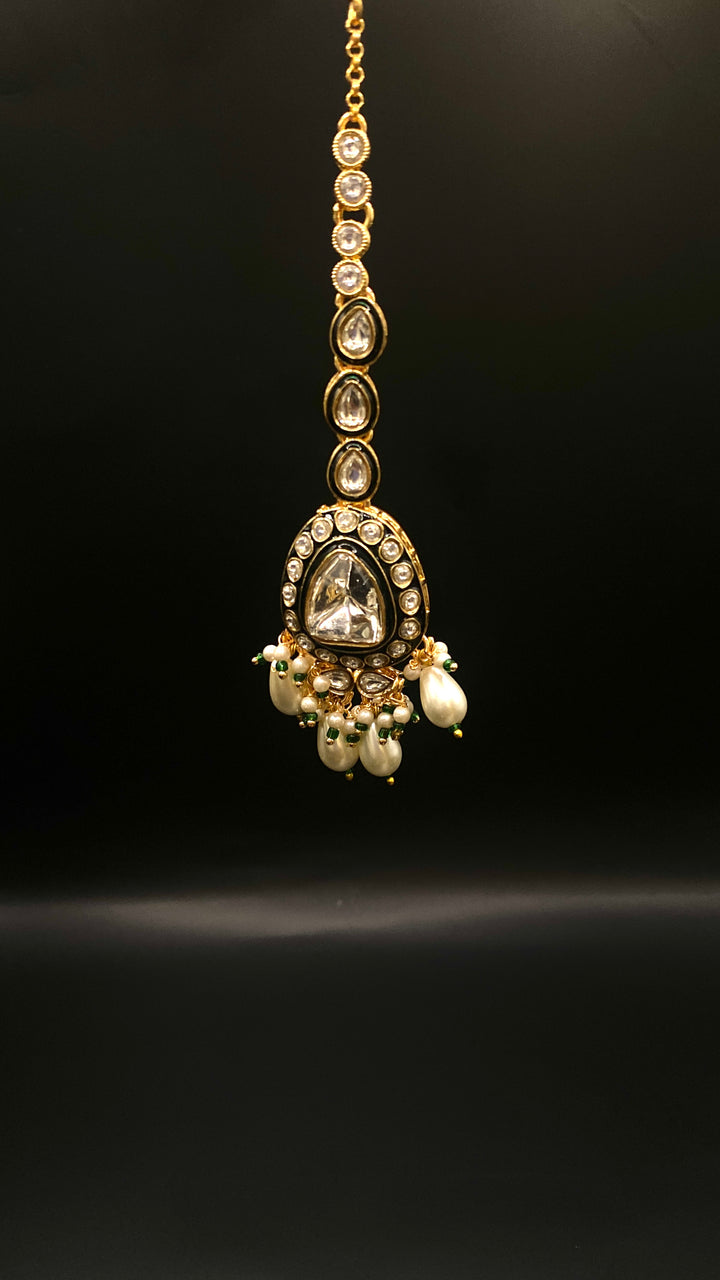 Zyra Temple Multicolored Bridal Necklace
