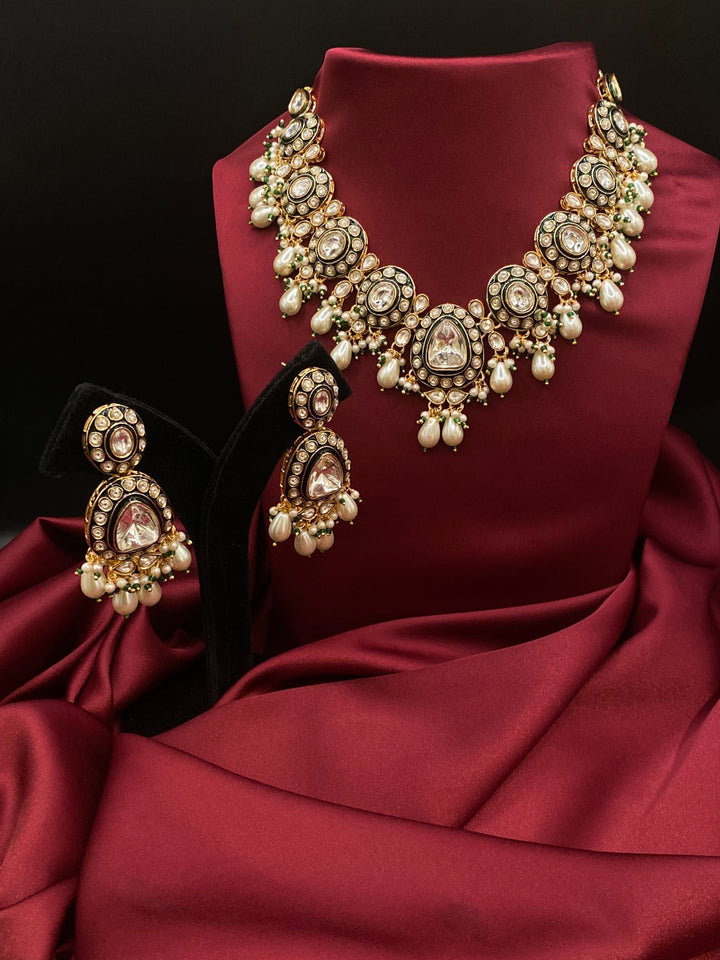 Zyra Temple Multicolored Bridal Necklace