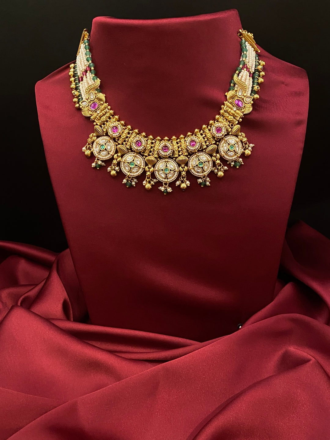 Rivaara Heritage Kundan Necklace