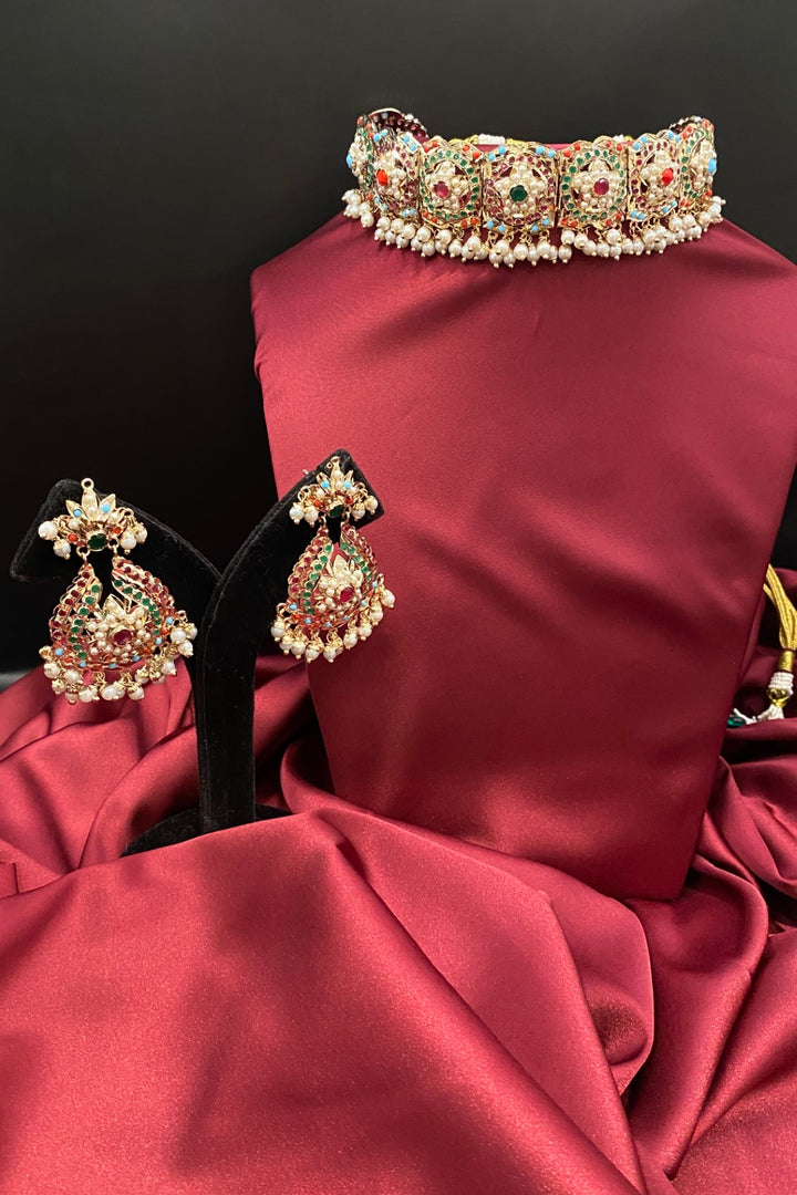 Parampara Kundan Vilasa Choker Necklace