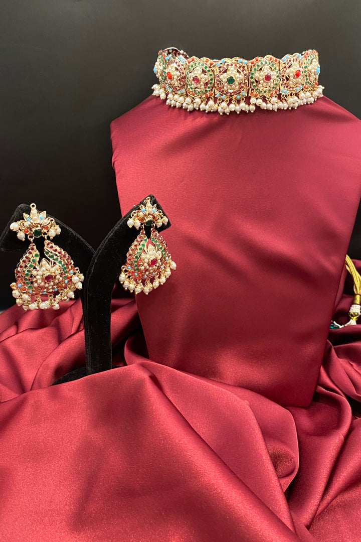 Parampara Kundan Vilasa Choker Necklace