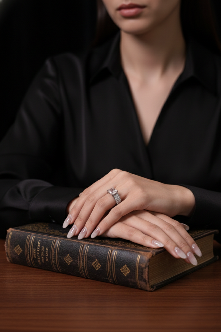 Flamingo Mahamaya Solitaire Ring