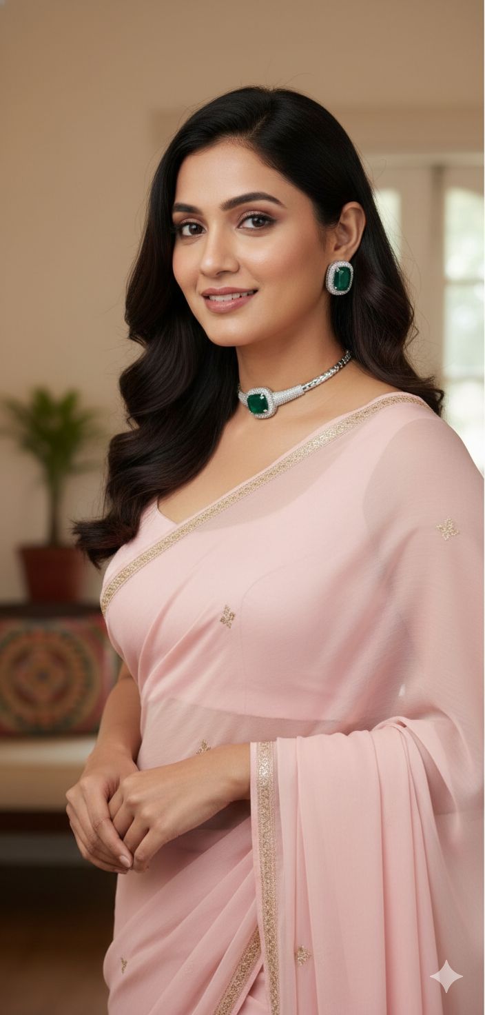 Aradhya Cocktail Diamond Open Choker Necklace