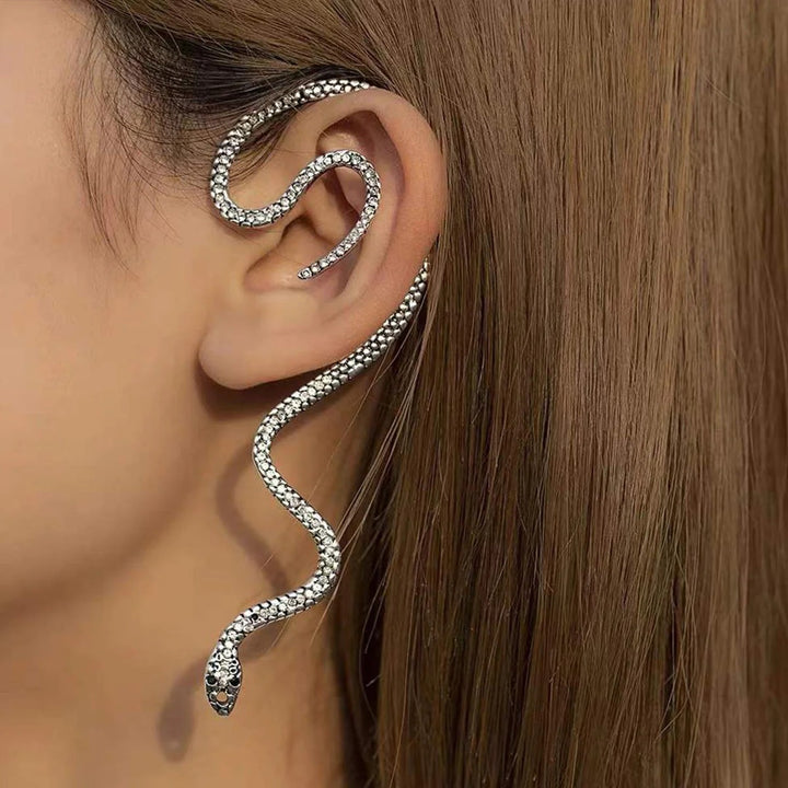 Shiva Snake Cocktail EarCuff Earrings