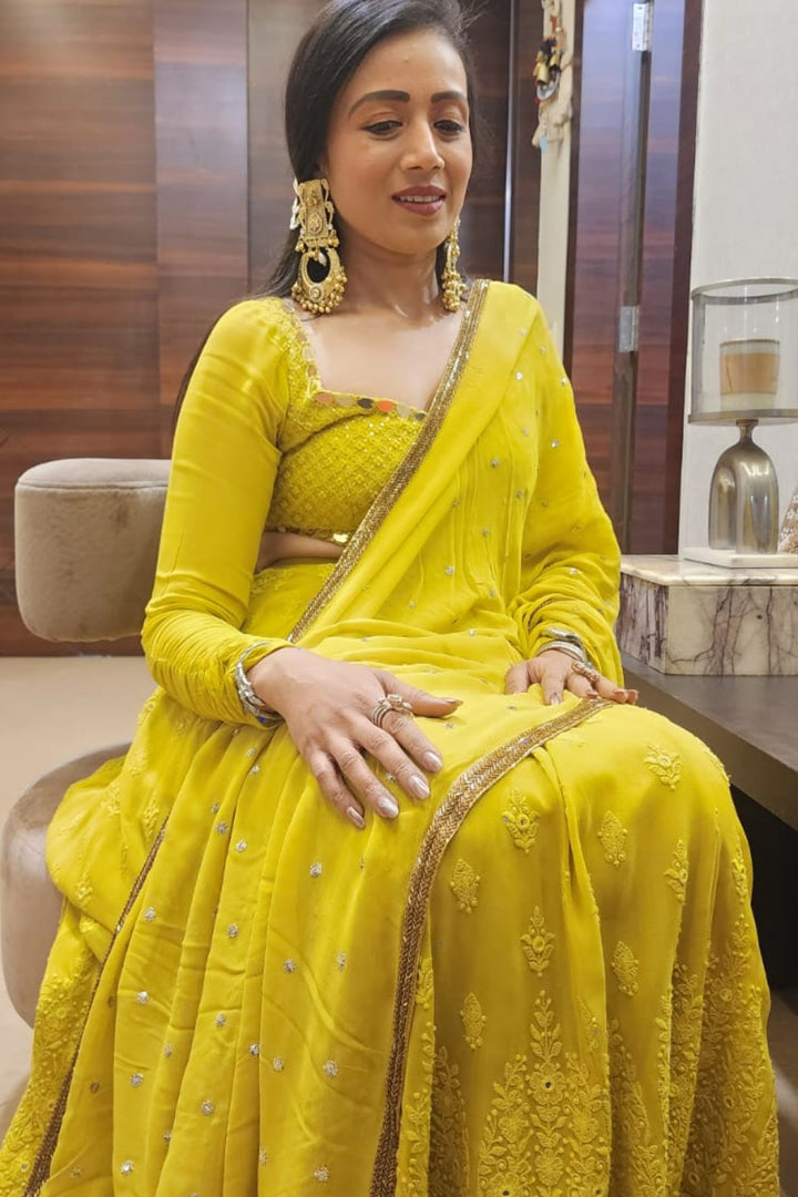 Matsya Gold Long Jhumka Earrings