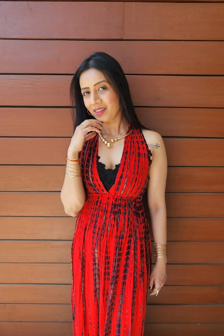 Modern Geometric Dewdrop Choker Necklace