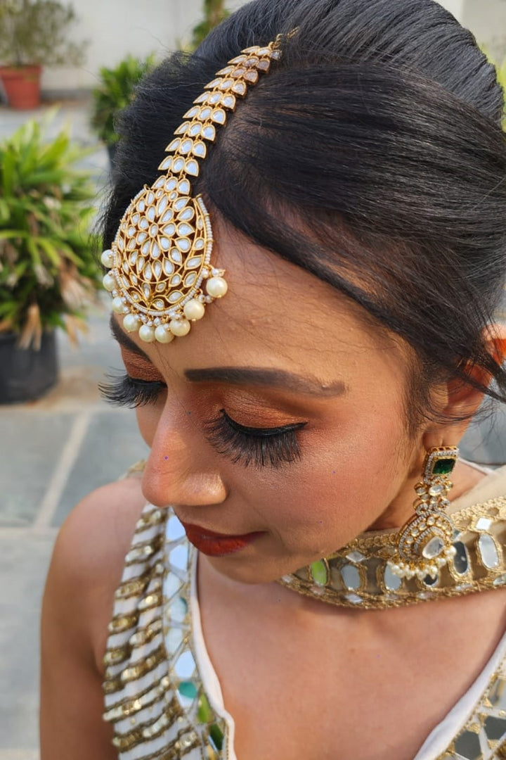 Mithila Royal Bridal Iconic Polki Maangtikka