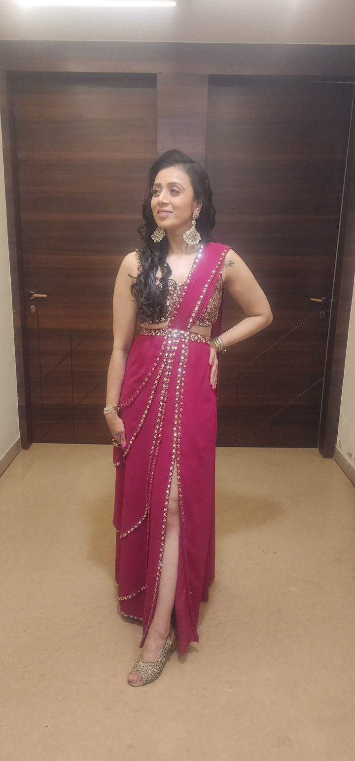 Avadhi Jadau Multicolored Dangler Earrings