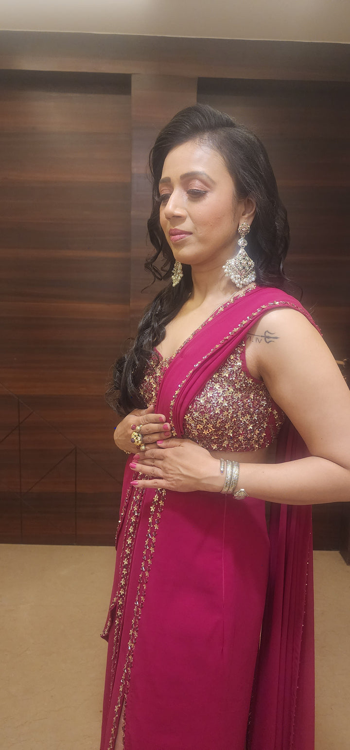 Avadhi Jadau Multicolored Dangler Earrings